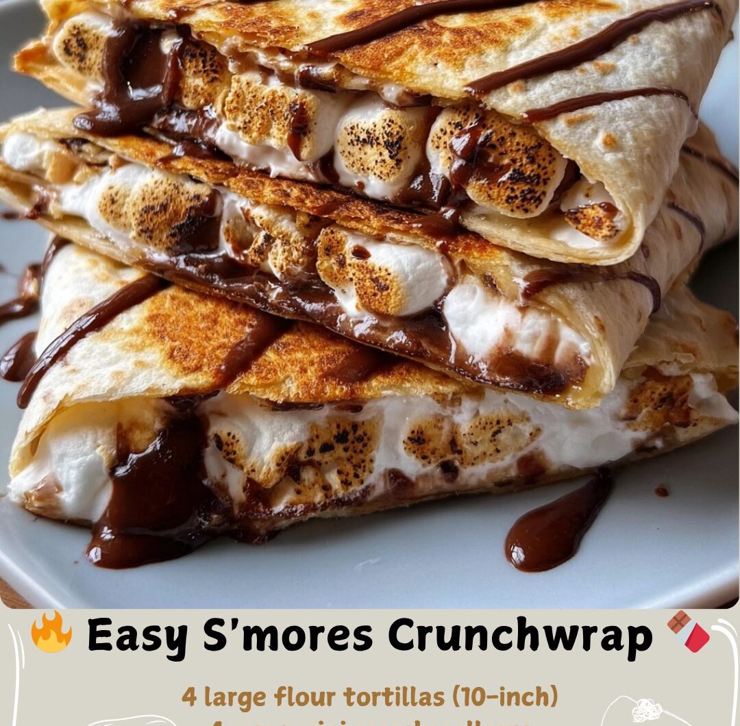  Easy S'mores Crunchwrap