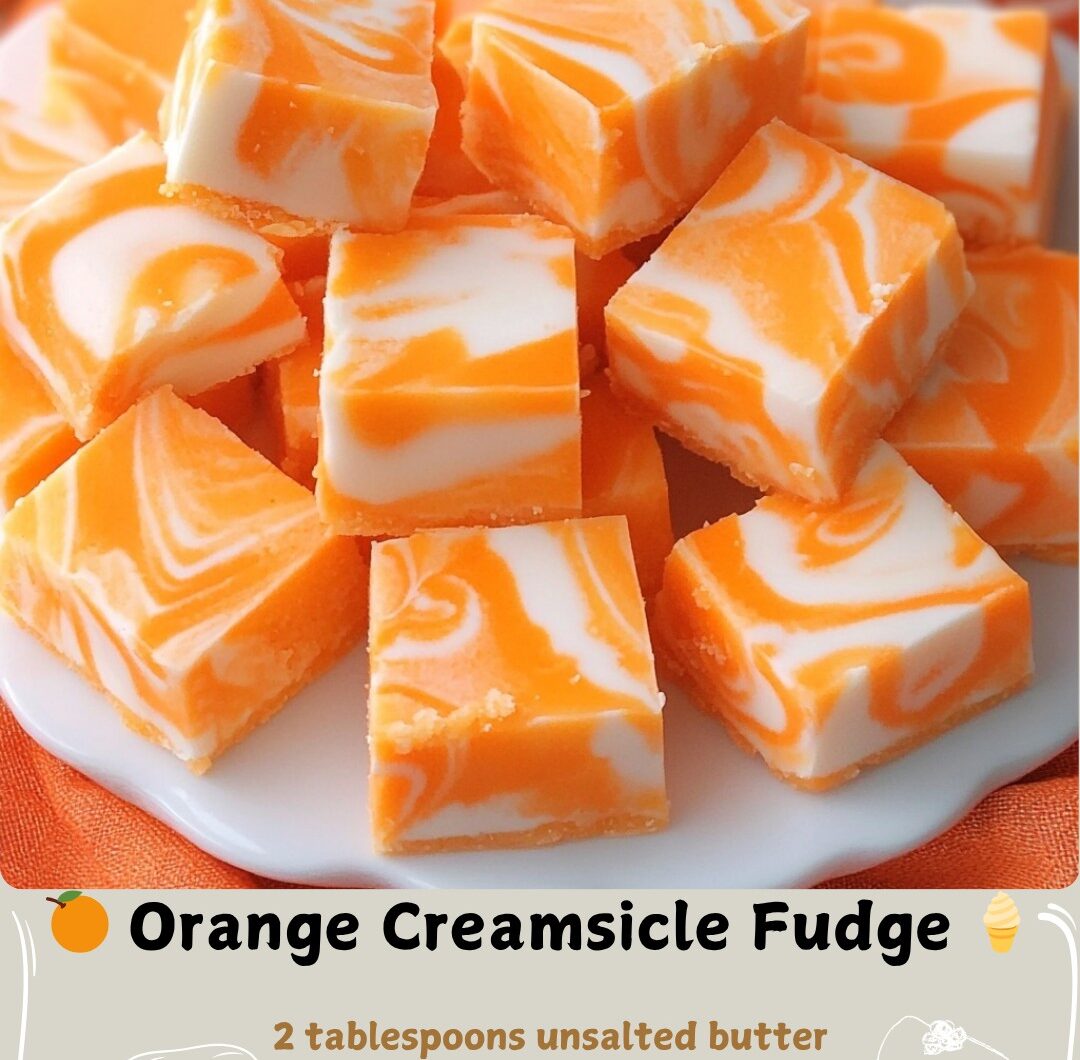 Orange Creamsicle Fudge