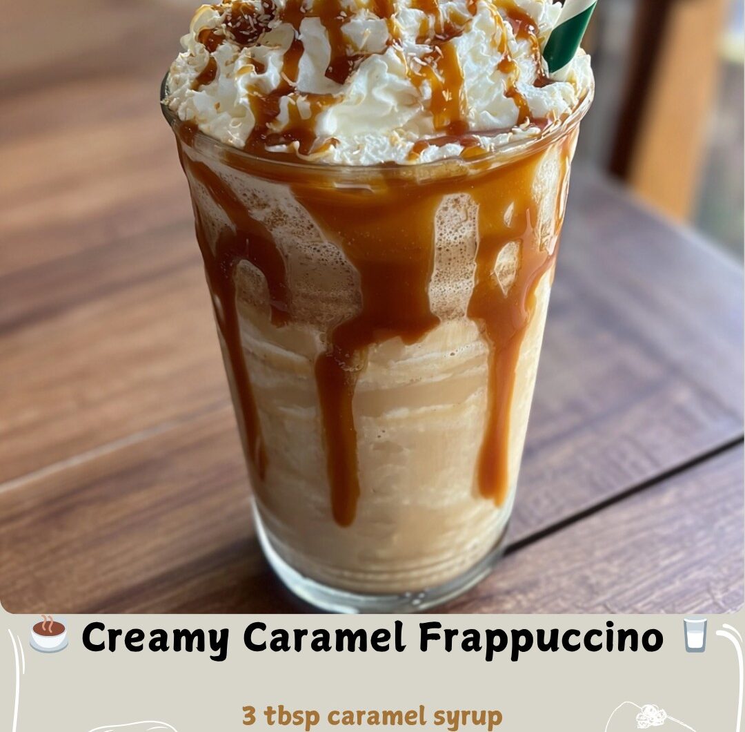  Creamy Caramel Frappuccino 