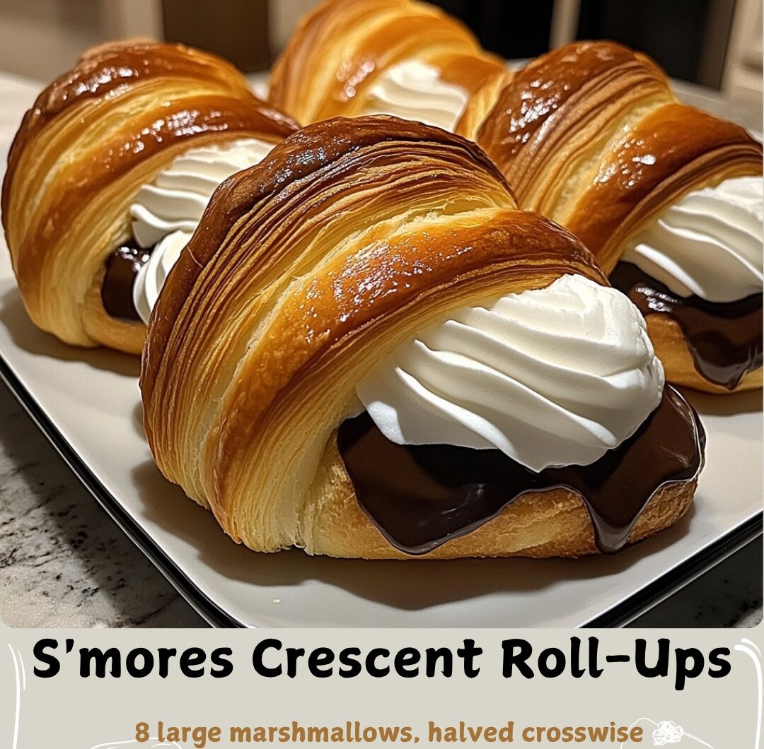S'mores Crescent Roll-Ups