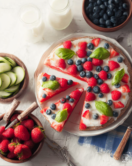 Watermelon Fruit Pizza