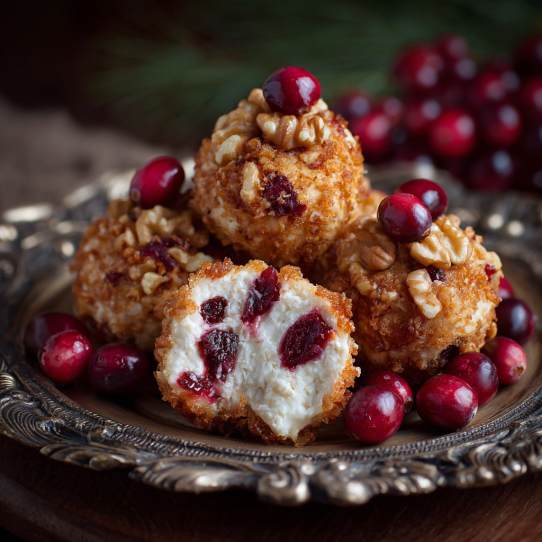 Cranberry Walnut Cheese Balls – A Holiday Favorite