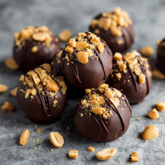 No-Bake Peanut Butter Balls