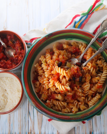 Kid Friendly Puttanesca