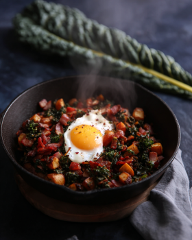 Chorizo & Cavolo Nero Hash