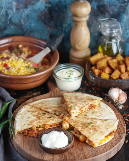 Chorizo & Potato Quesadillas