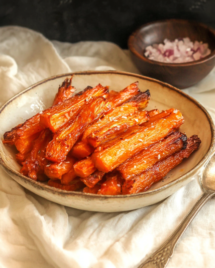 Roasted Air Fryer Carrots