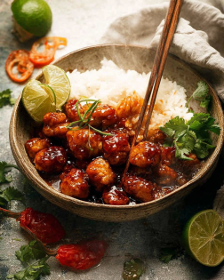 Crispy Thai Pork Bites with Sweet Chilli Sauce